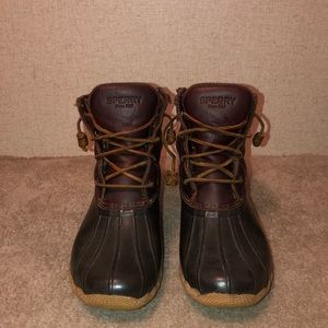 Womens Sperry duck boots
